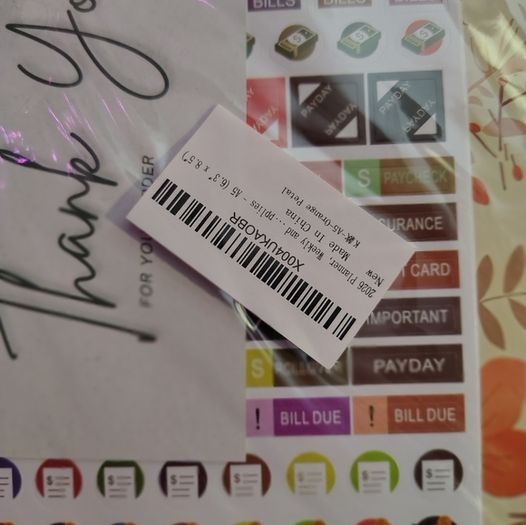 2026 Planner With Stickers And Tabs - Picture 4 of 14